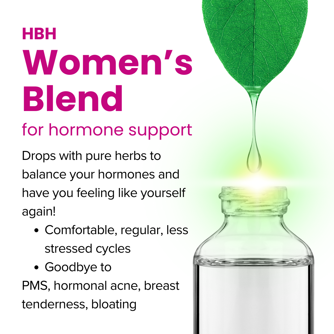 HBH Women's Blend Tincture for hormone support, 50 ml