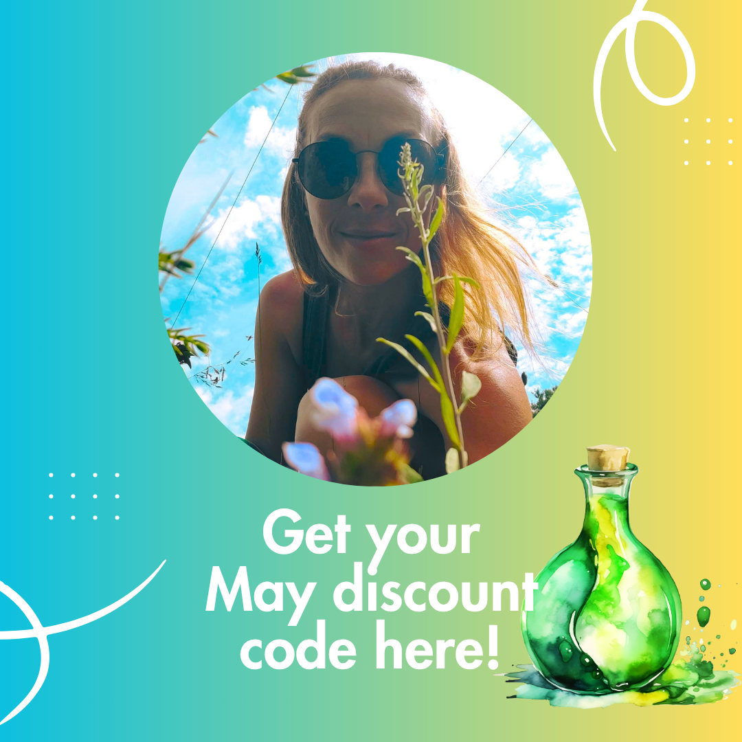 Get your discount code here for May (4/30-5-10)