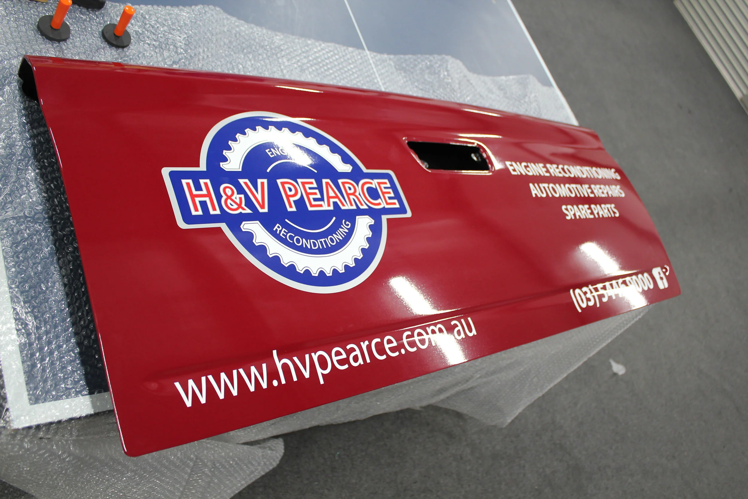 Vehicle Signage — Wrapped on Vinyl Bendigo - Automotive Paint ...