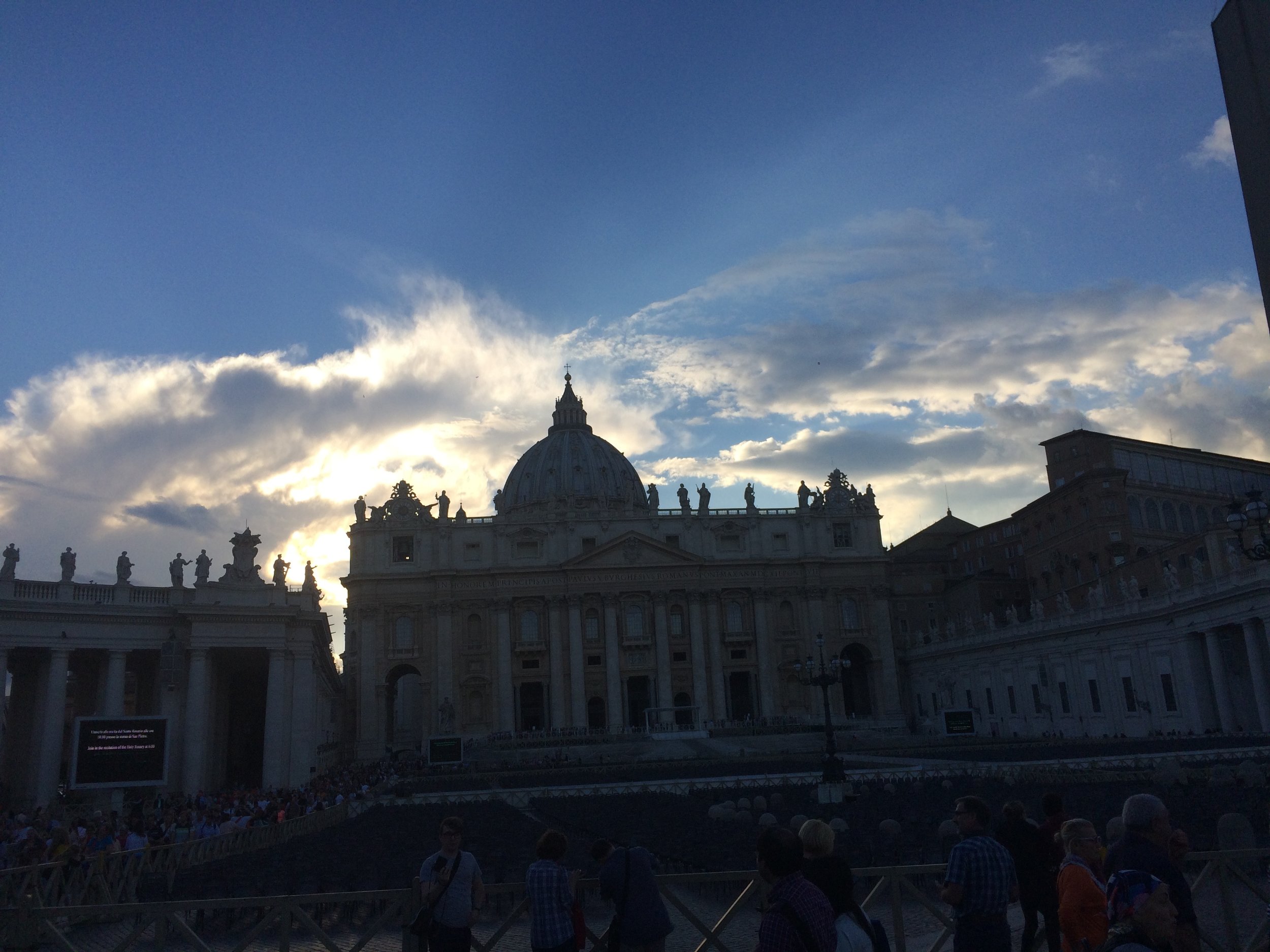 Not sure what this is, but also on the other side of St. Peter's square.