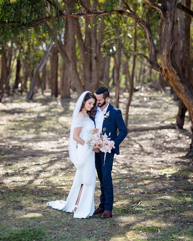 Shanelle &amp; Jarrod were married just before lockdown, and it was the sweetest intimate celebration x