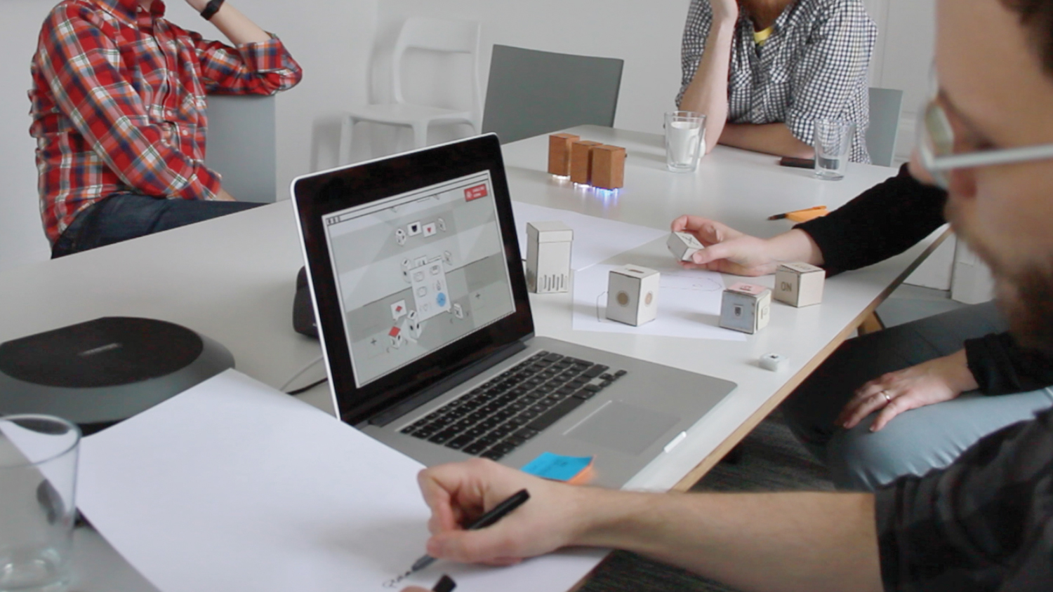 Discussing the Prototypes within the Company