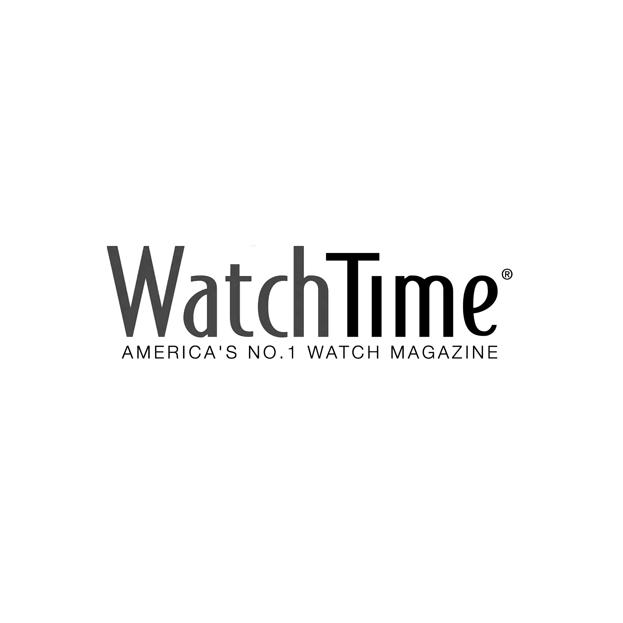 WatchTime magazine cover featuring a watch with text overlay.