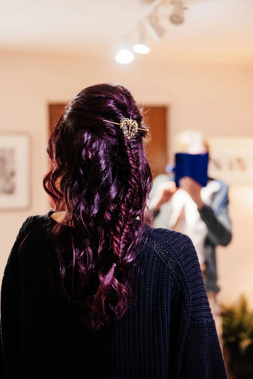boho-hairstyle-fishtail-alternative-wedding