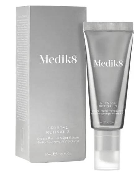image of medik8 skincare packaging
