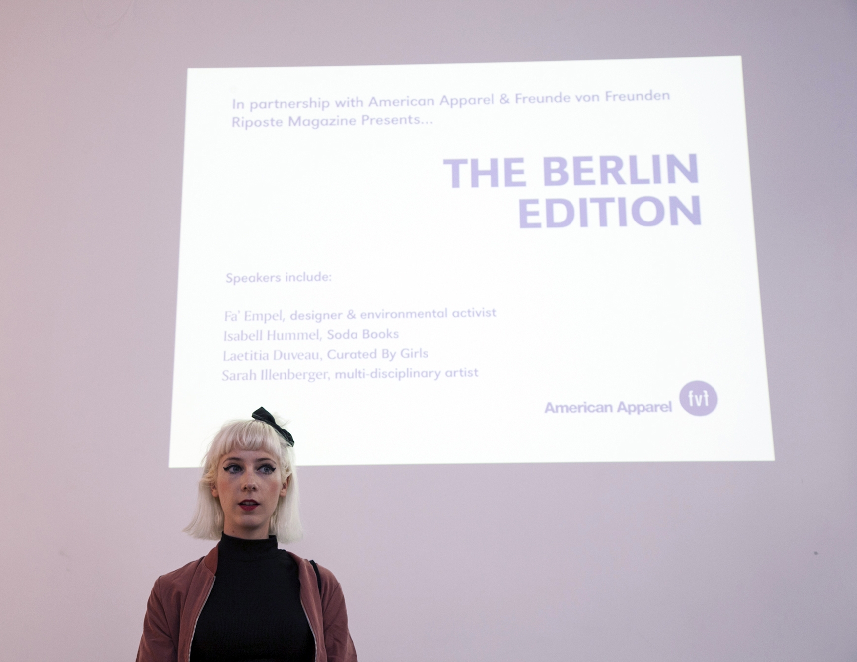 EVENT: THE BERLIN EDITION Recently we headed over to Berlin to meet some of our readers and bring together a collection of our favourite Berlin based women. Have a read through what went down and take a look at the short film we made of all the action. MORE INFO