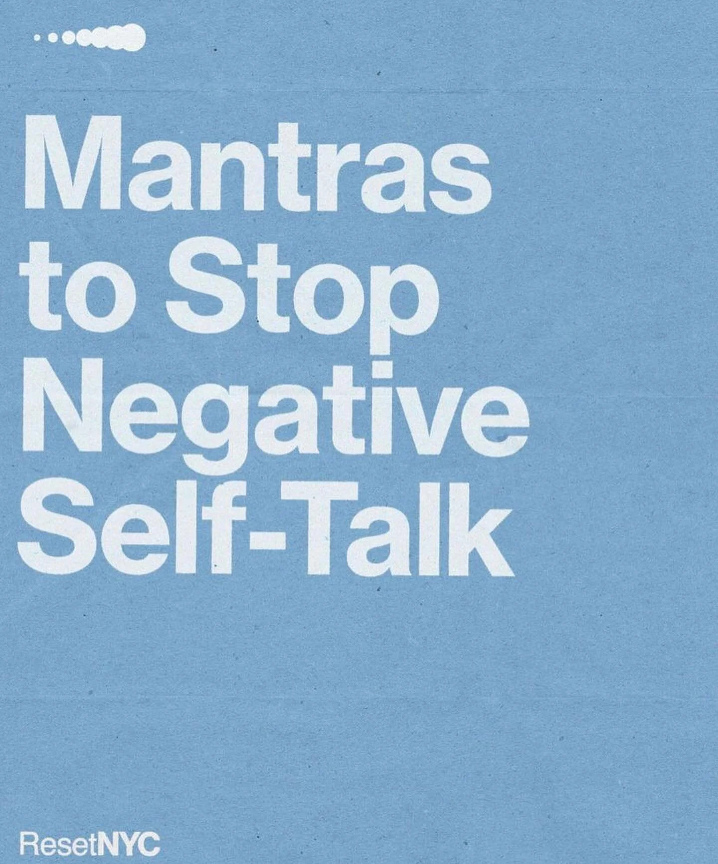 Next Thursday we&rsquo;ll be joined by @heyliztran founder of @resetnyc to discuss how we can release and reset our thoughts and emotions for life post-lockdown. The event will be hosted online from 18.00, last few tickets are at the link in our bio ➡️