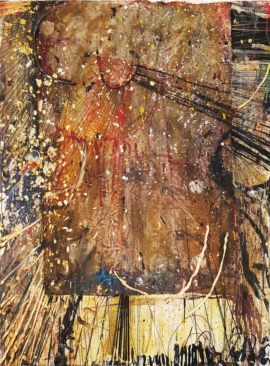 Acrylic on canvas 200x150cm