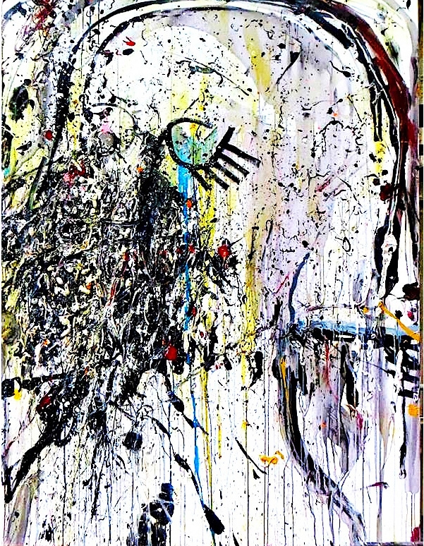 Acrylic on canvas 200x150cm