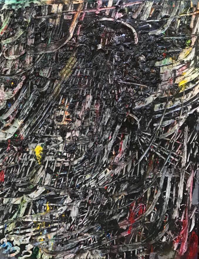 Acrylic on canvas 180x140cm