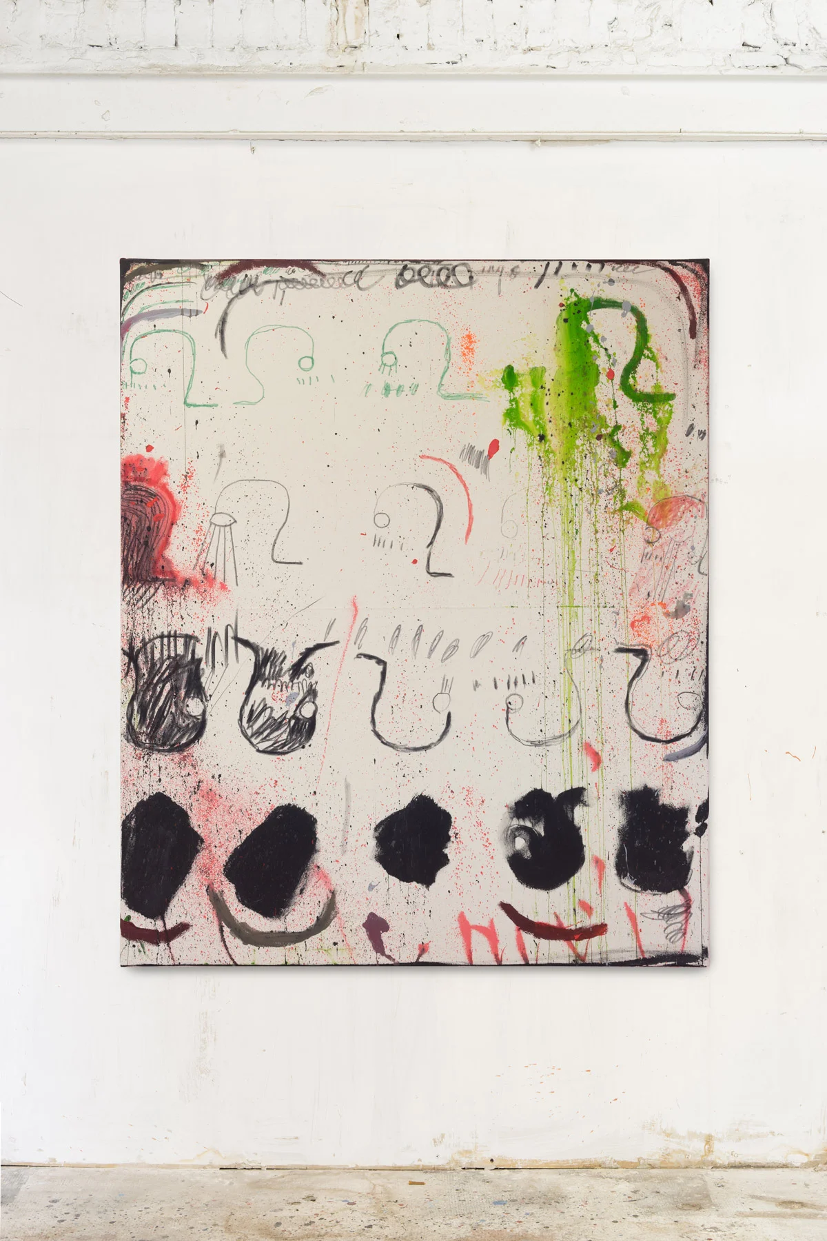 Mixed media on canvas 160x140cm