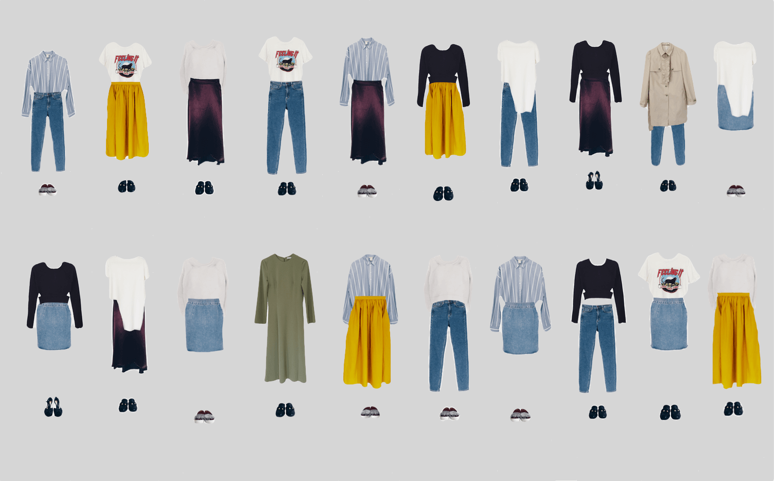 DIGITAL OUTFIT PLANNER: Why and How to Make It. — Wonder Wardrobe