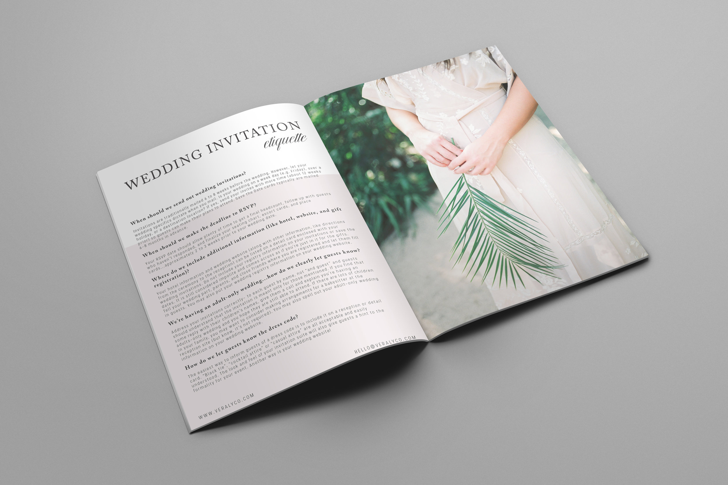9 pages of beautiful images and great wedding content- Free! Yayyy!