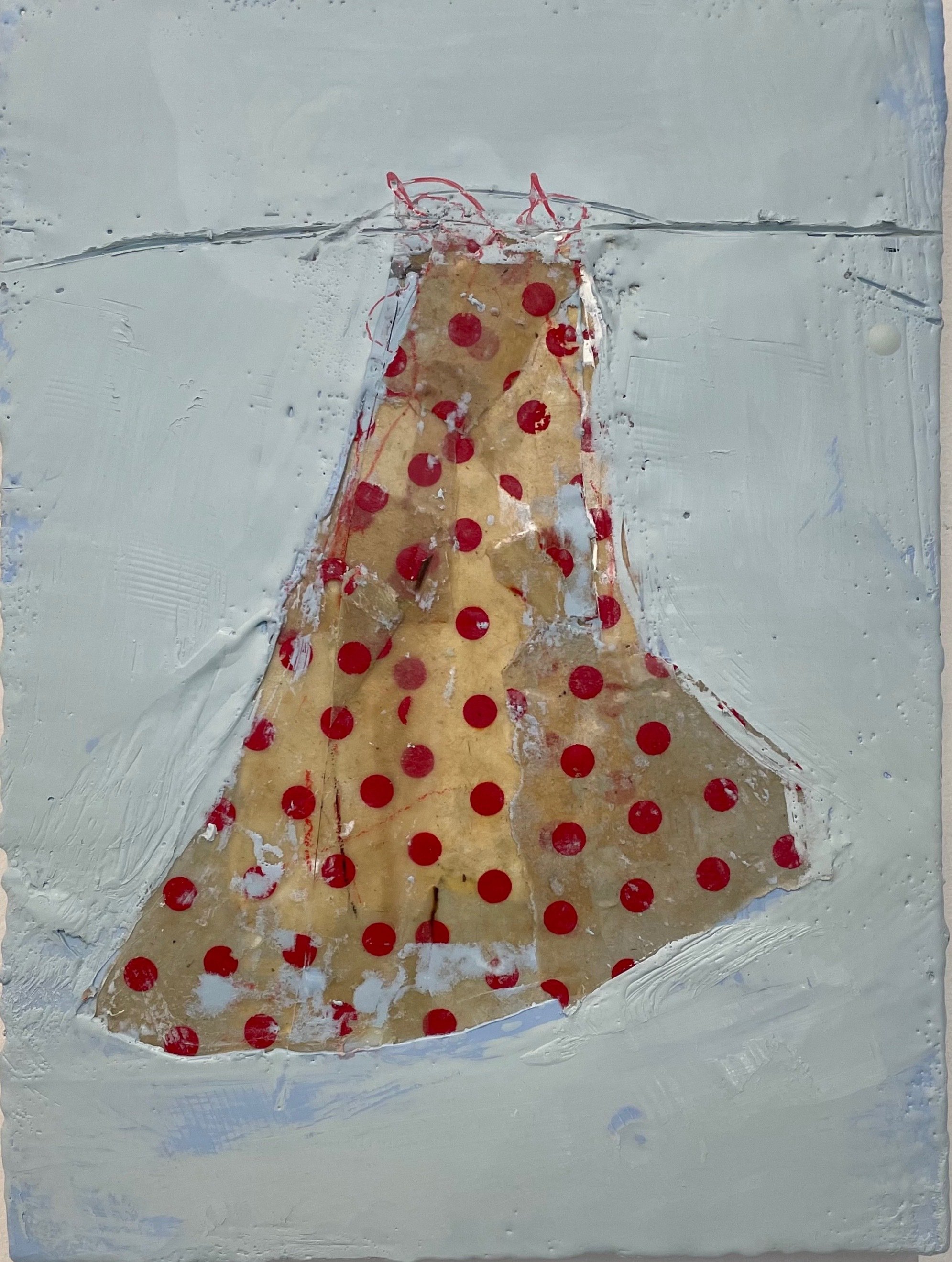 Red Polka dot dress