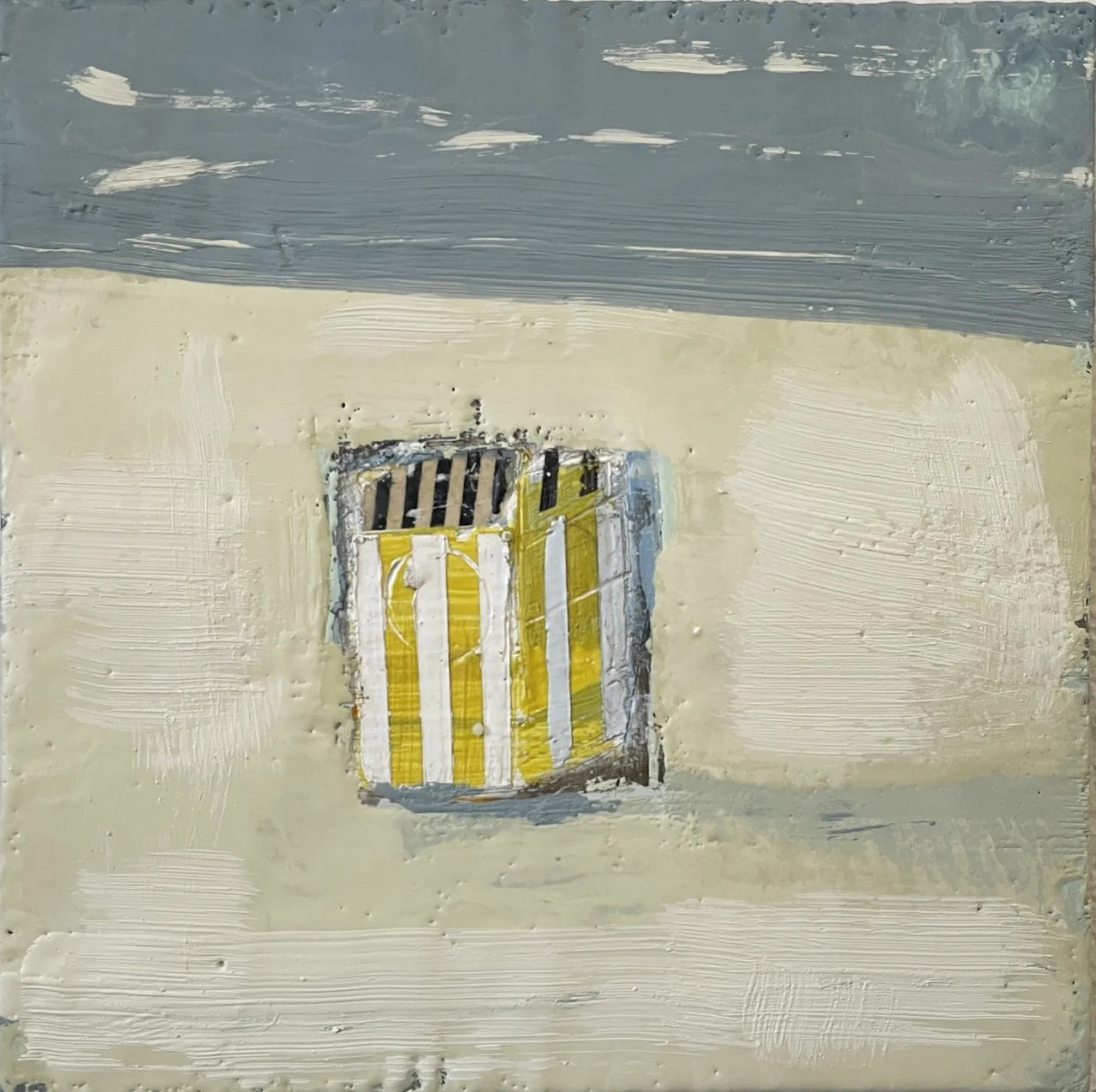 The Yellow Striped cabana