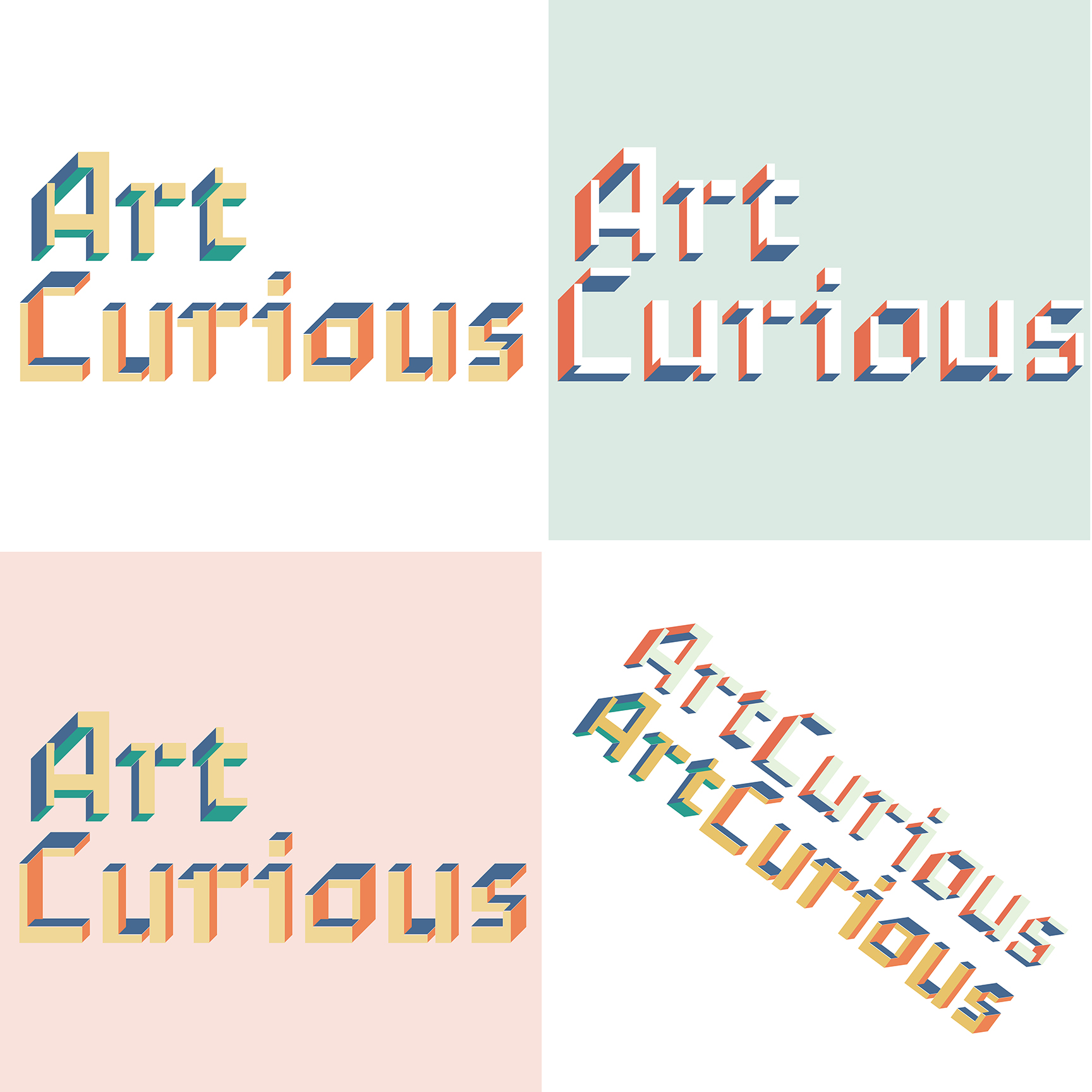 ArtCurious podcast identity