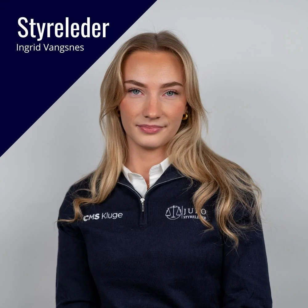 Swipe for en n&aelig;rmere titt p&aring; det nye styret💙
 
Styreleder Ingrid Vangsnes
Nestleder Maria Otterstad
&Oslash;konomiansvarlig Maria Iversen
N&aelig;ringslivskontakt master Idun &Oslash;ye
N&aelig;ringslivskontakt bachelor Ellen Eliassen
Fa