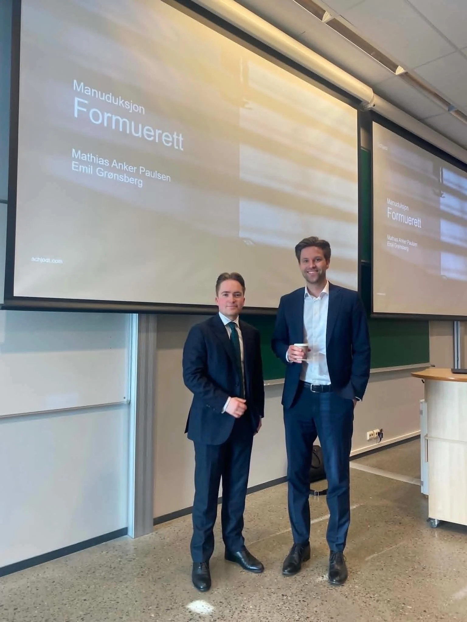 I g&aring;r holdt @schjodt_norge ￼manuduksjon i formuerett for 4. klasse! ⚖️

Vi takker for faglig p&aring;fyll og en solid gjennomgang! 💙