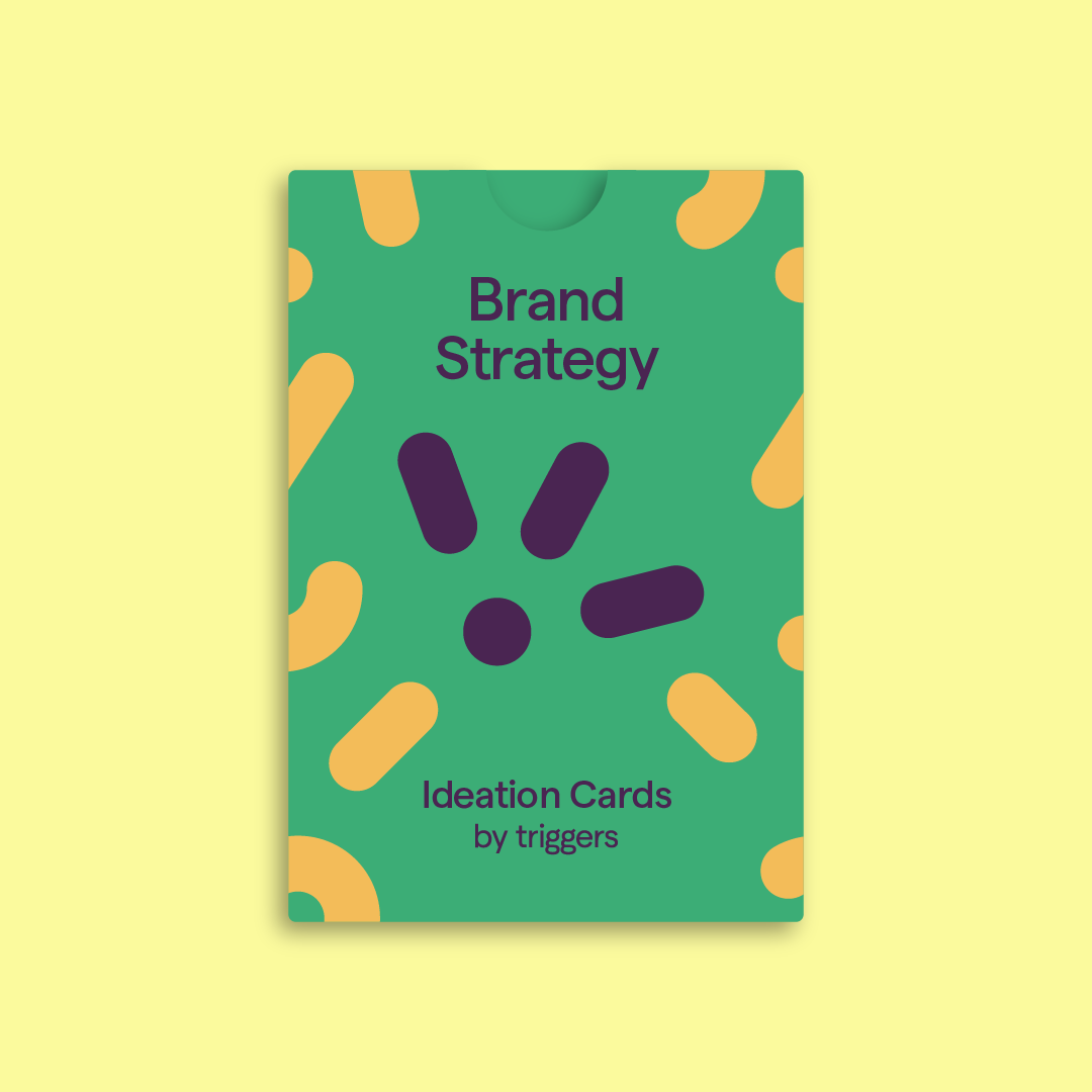Brand strategy deck — a tool to develop a brand's personality and