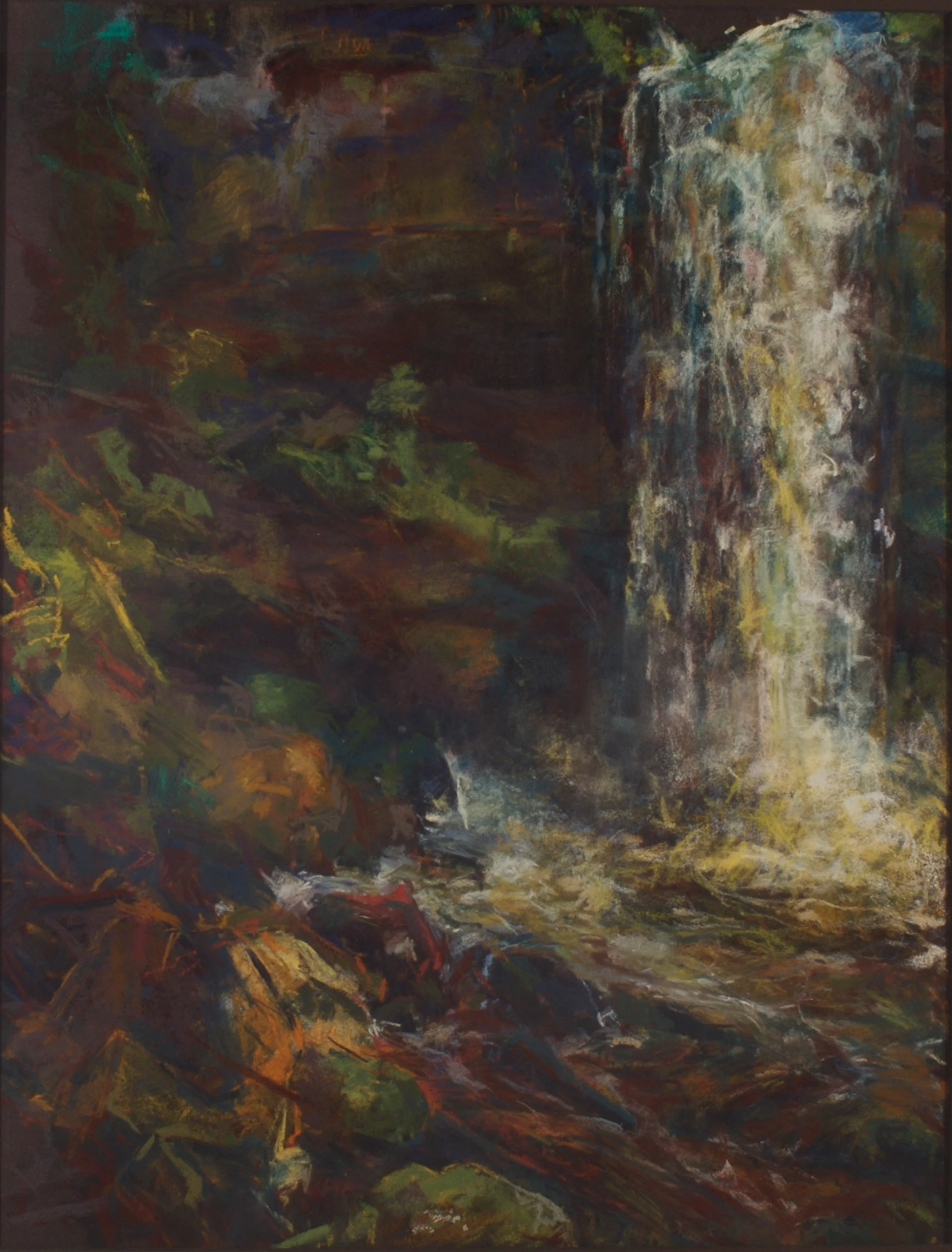 Minnehaha Falls, Pastel 24" x 32", 2007