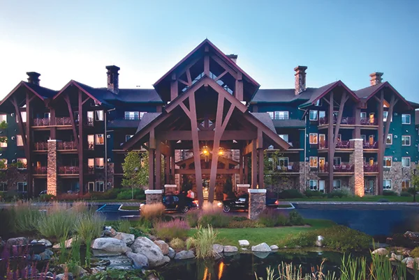 We're proud of the work we accomplished at The Grand Cascade Lodge® in Hamburg, NJ.