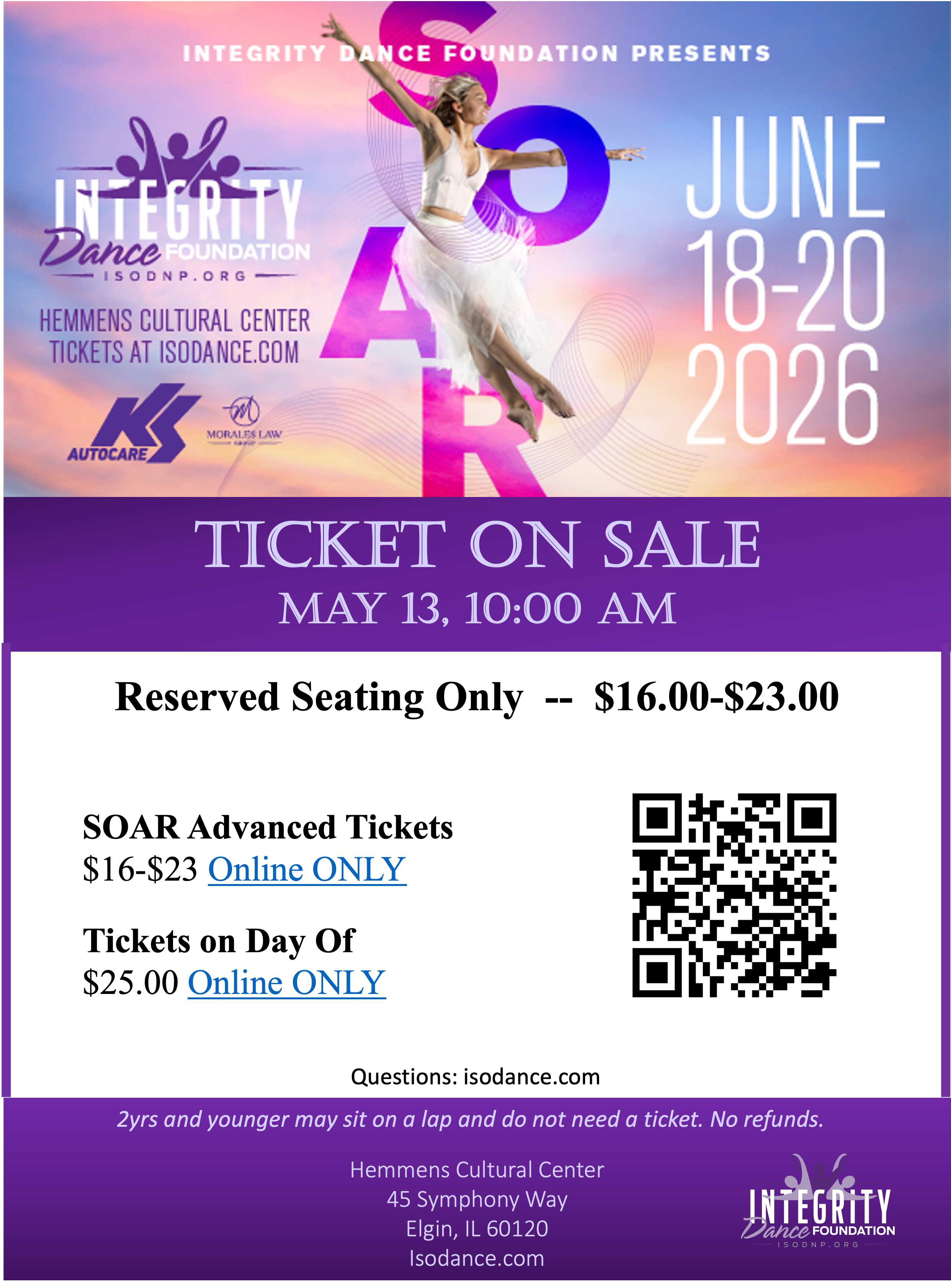 Integrity School of Dance Recital 2026 Tickets