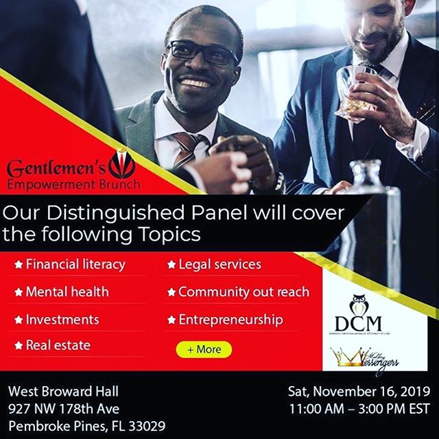 Calling for the attention of all the leaders, the risk takers, the ones that wake up in the morning and take the leap of faith! Let&rsquo;s get together, let&rsquo;s keep making it! 
See you at the brunch.... get the ticket link on bio or send me a m
