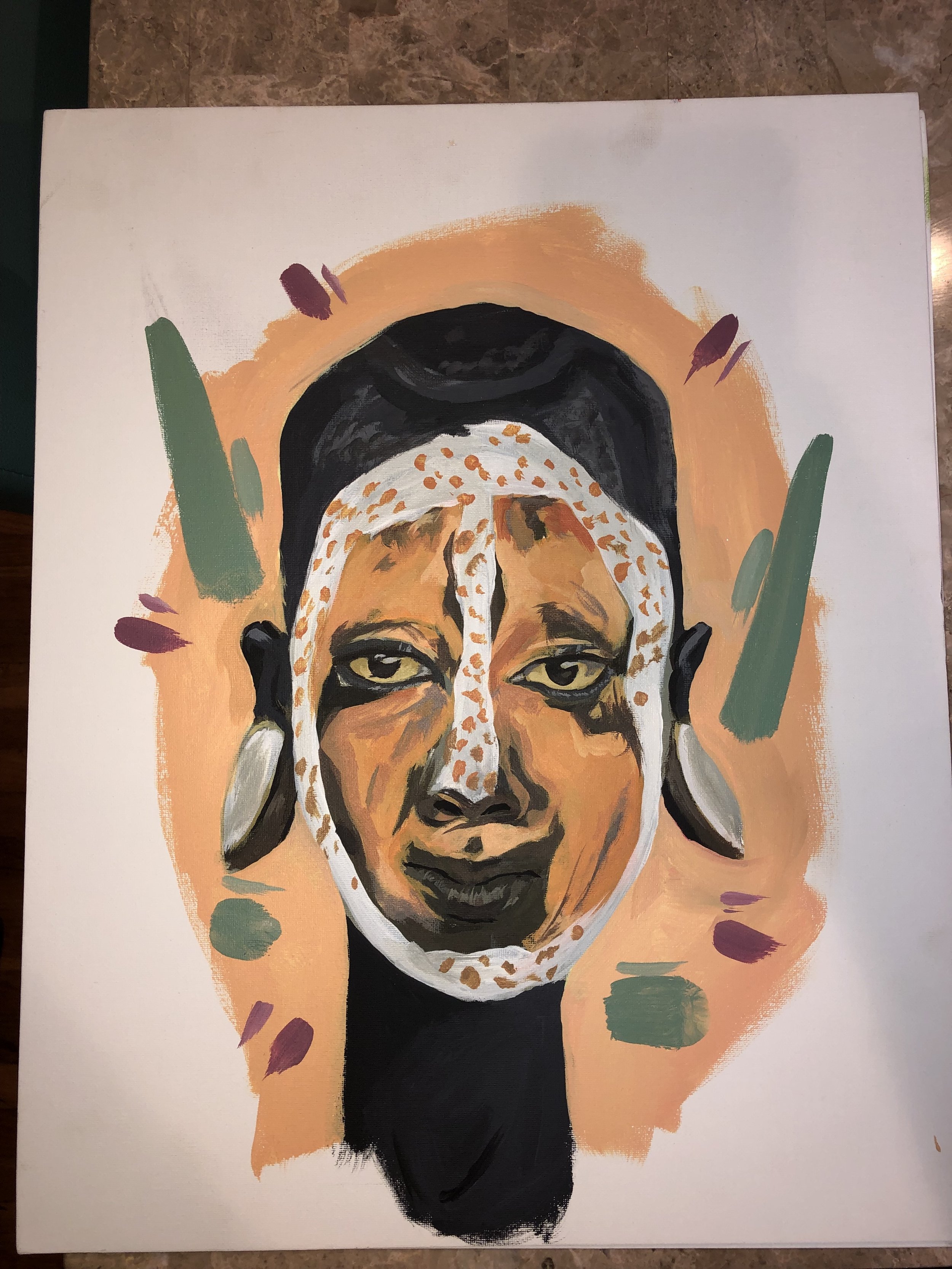 Face Paint Series 2: #001