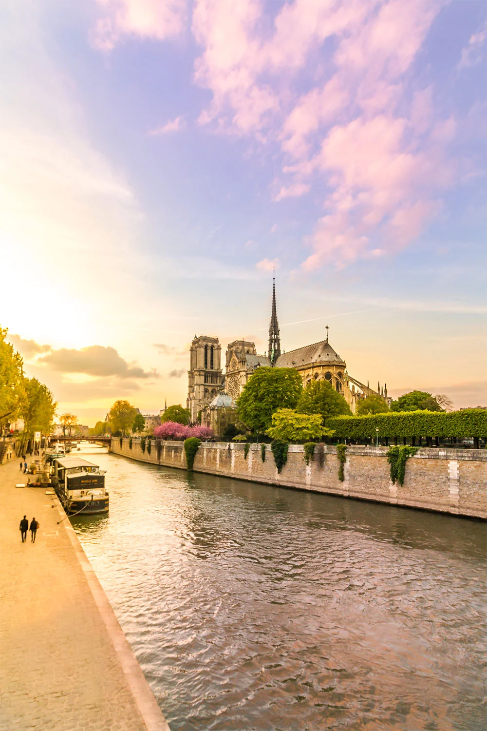 Notre-Dame de Paris Sunset