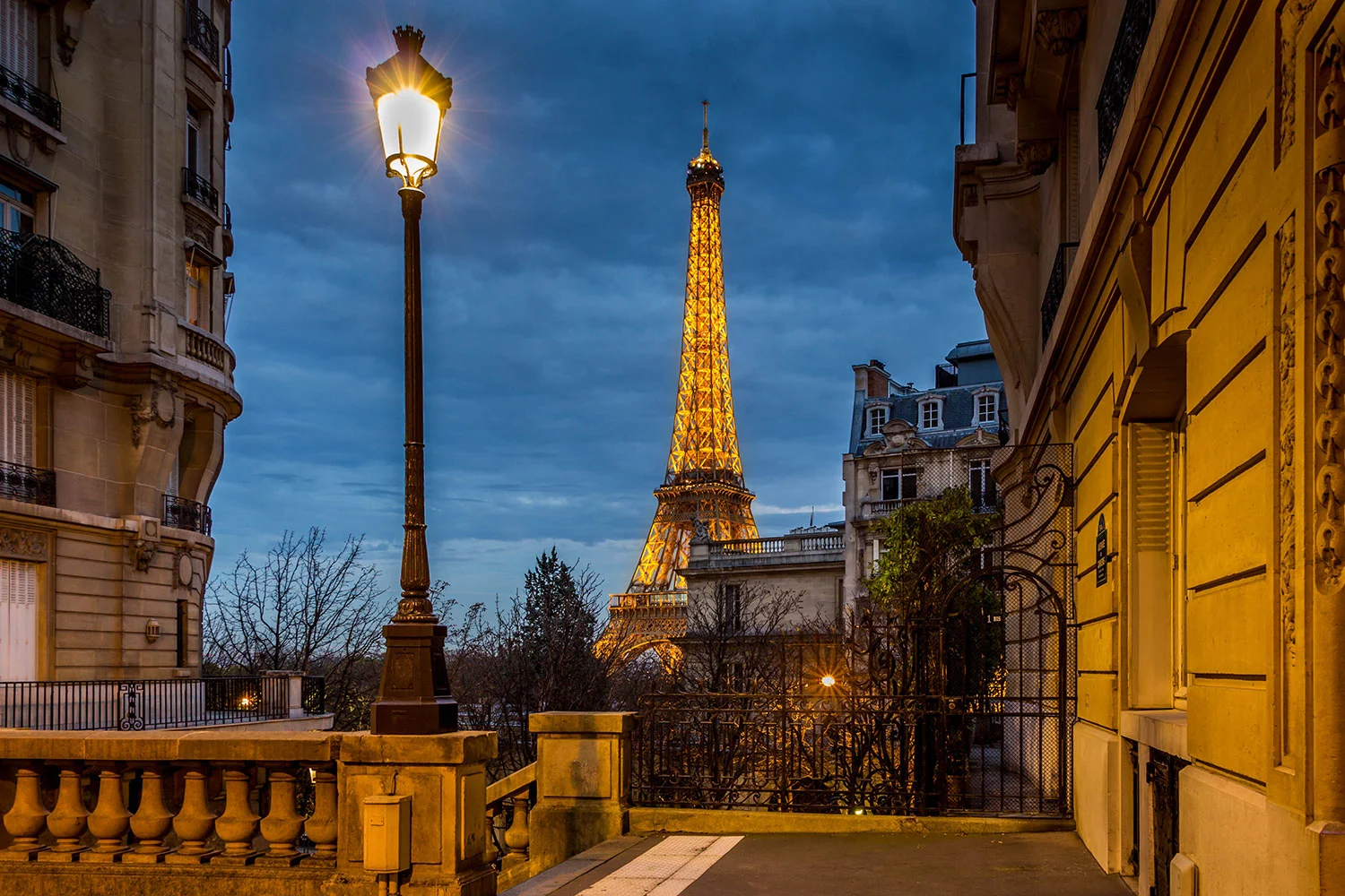 Eiffel Tower at Night