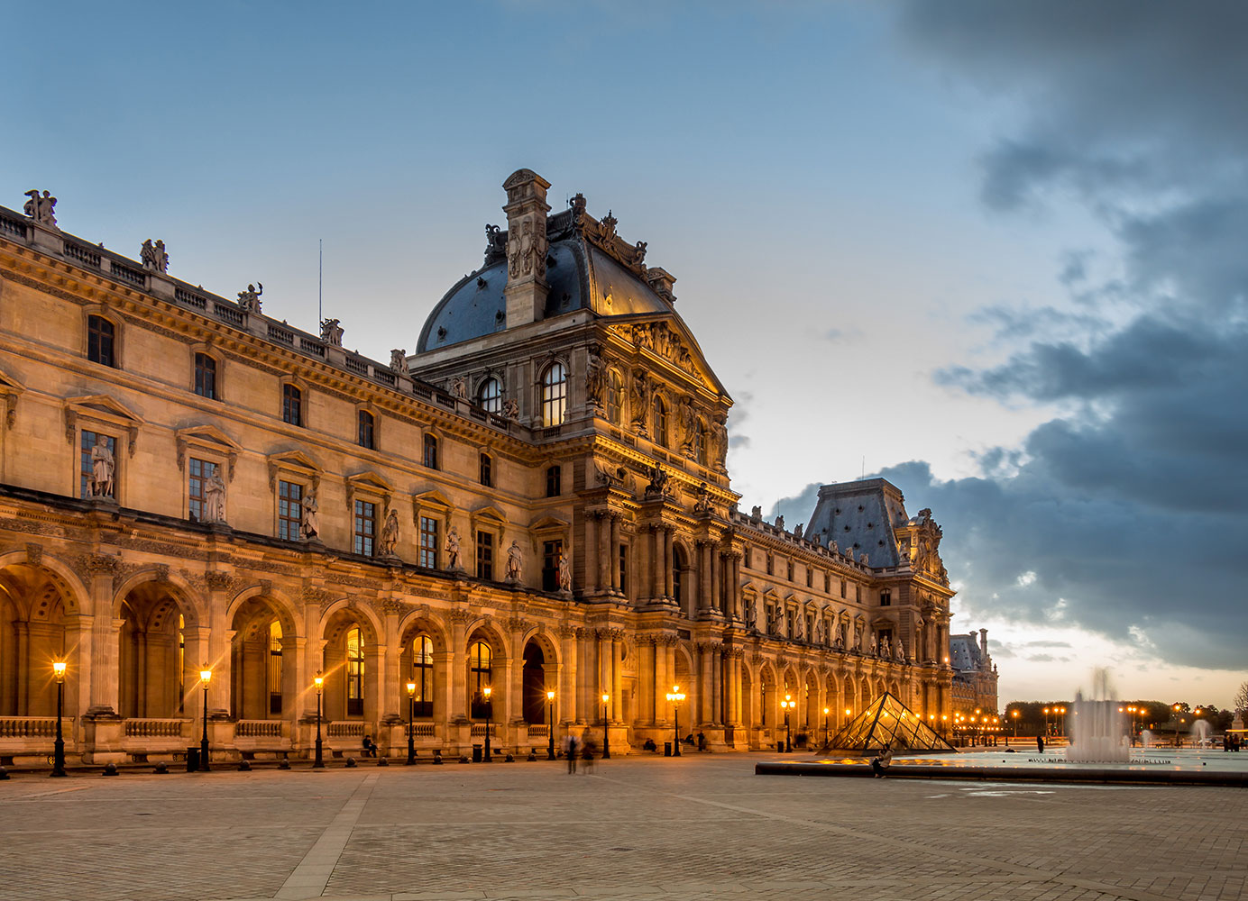 Louvre at Night