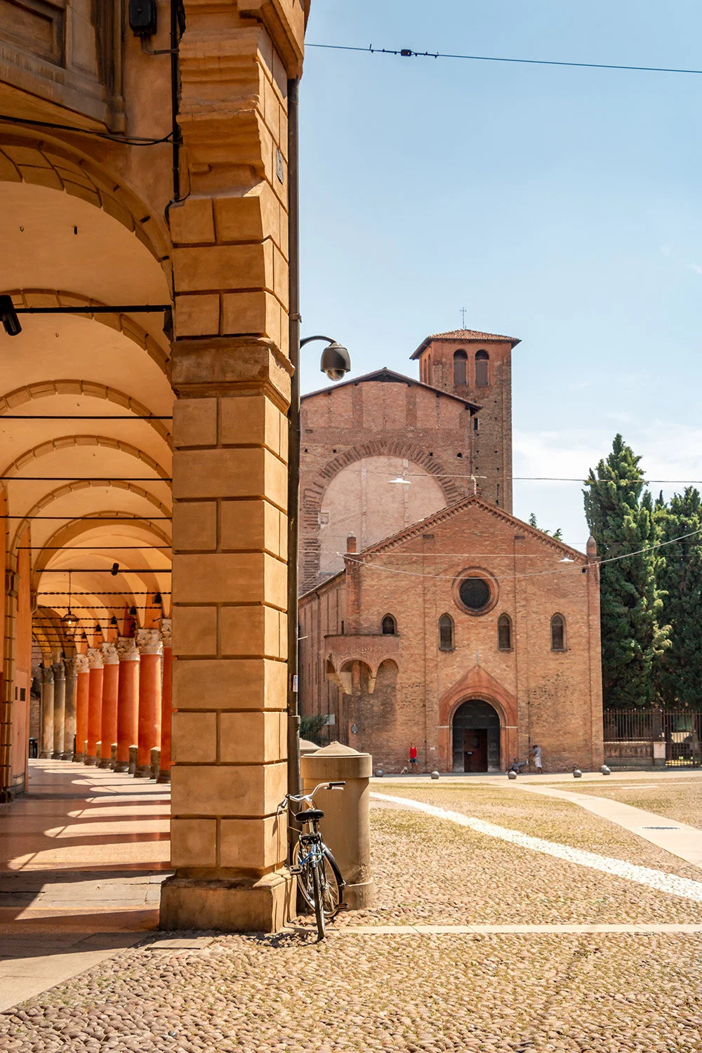 The gorgeous Piazza Santo Stefano