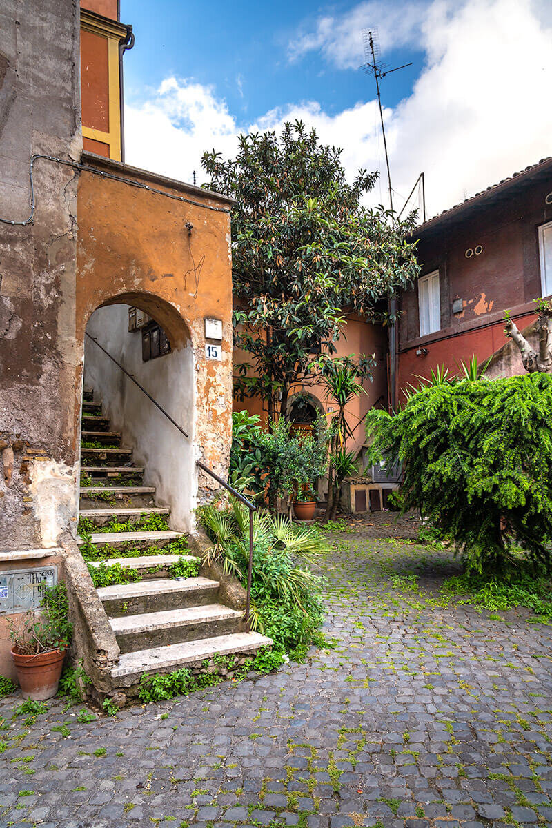 Old Houses in Trastevere