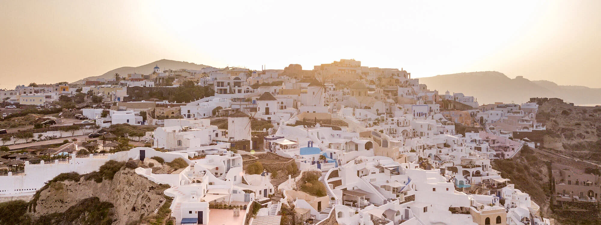 Sunset in Santorini