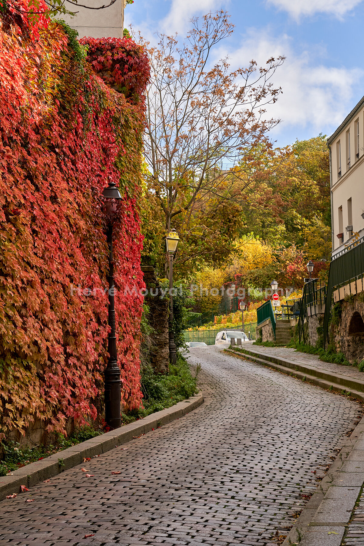 The Famous Wall in Montmartre