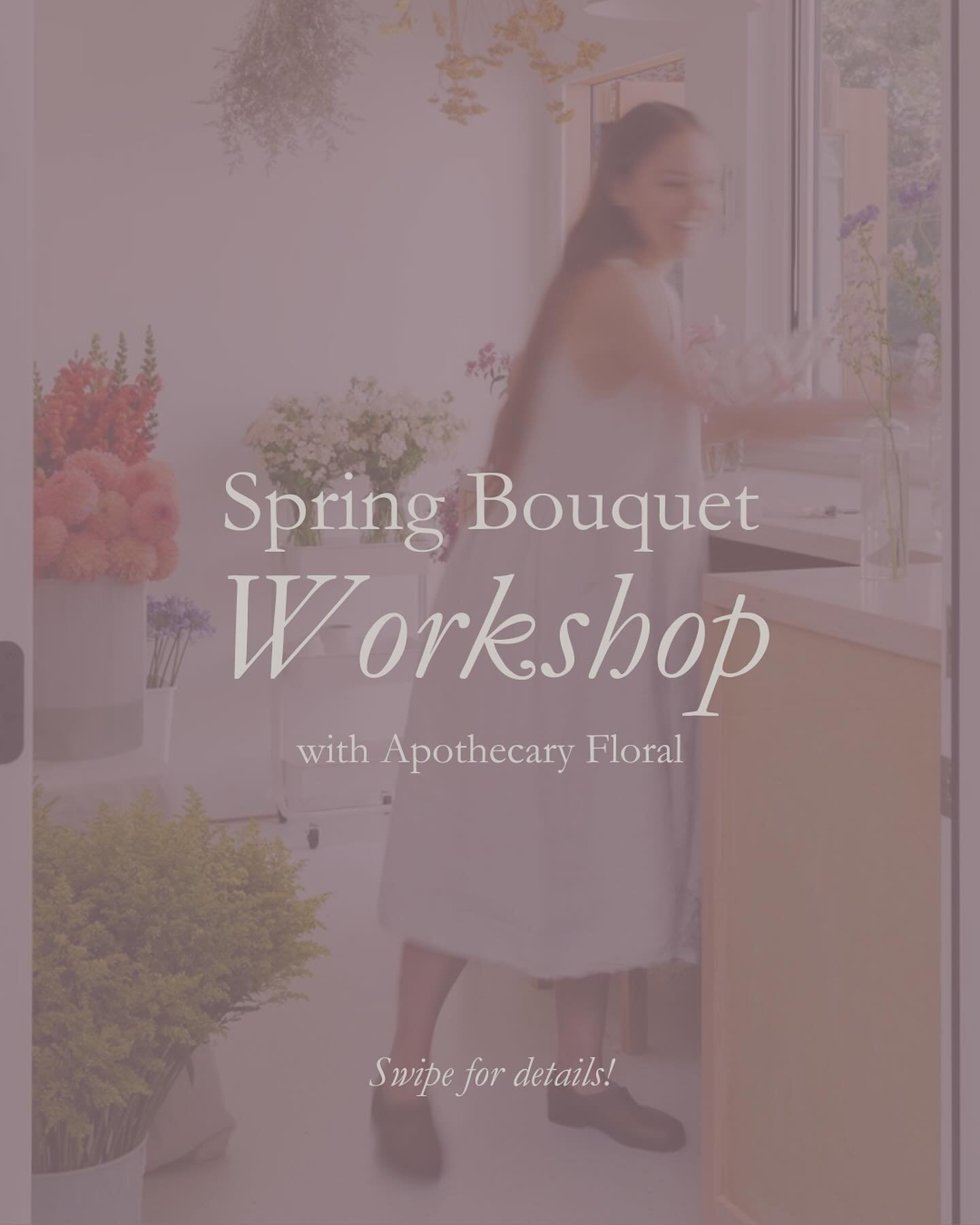 So excited to announce my first workshop of 2024! 💐 

Join me at @thevendslowly on Sunday, May 5th, and learn how to make a hand-tied bouquet. Using locally grown flowers from farms nearby, we will begin with a brief flower meditation before student