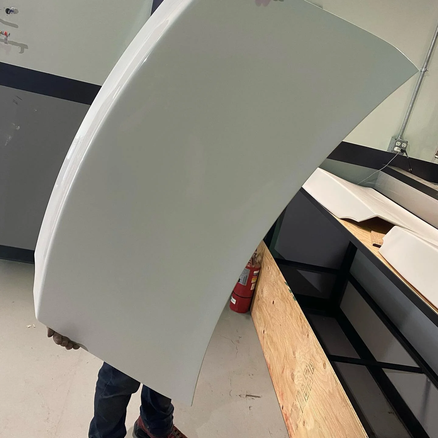 Swipe left!! Mike modeling with the GTR trunks. Yes of course they are available in carbon. Some people want to opt for glass as it&rsquo;s a price friendly piece and if you are painting or wrapping your car you can&rsquo;t go wrong. Clip on trunk sk