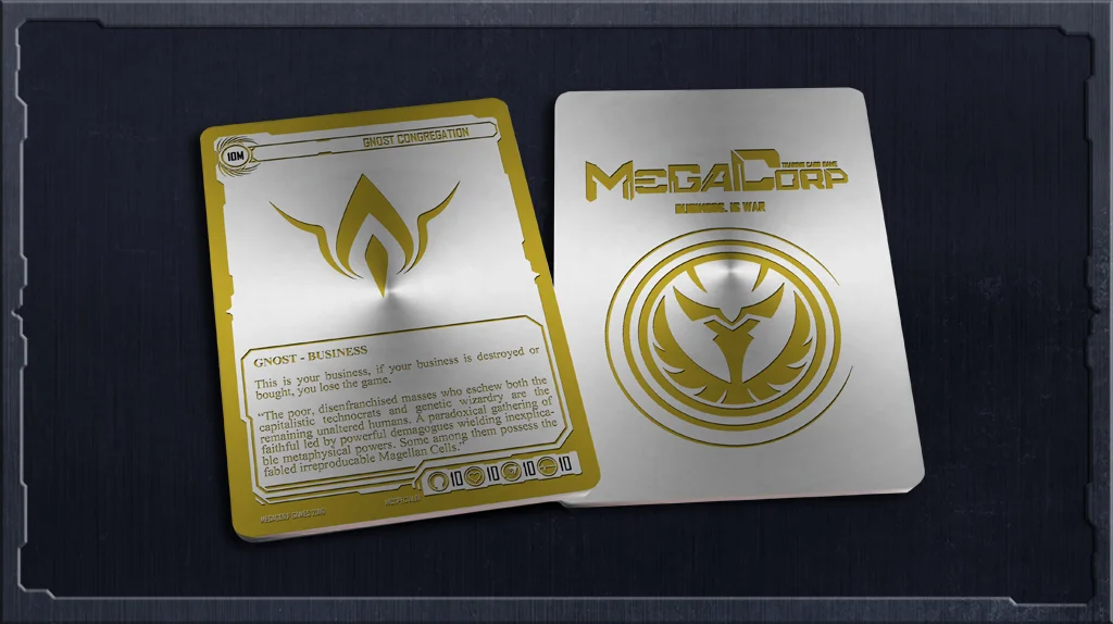 Metal Business Card: Gnost
