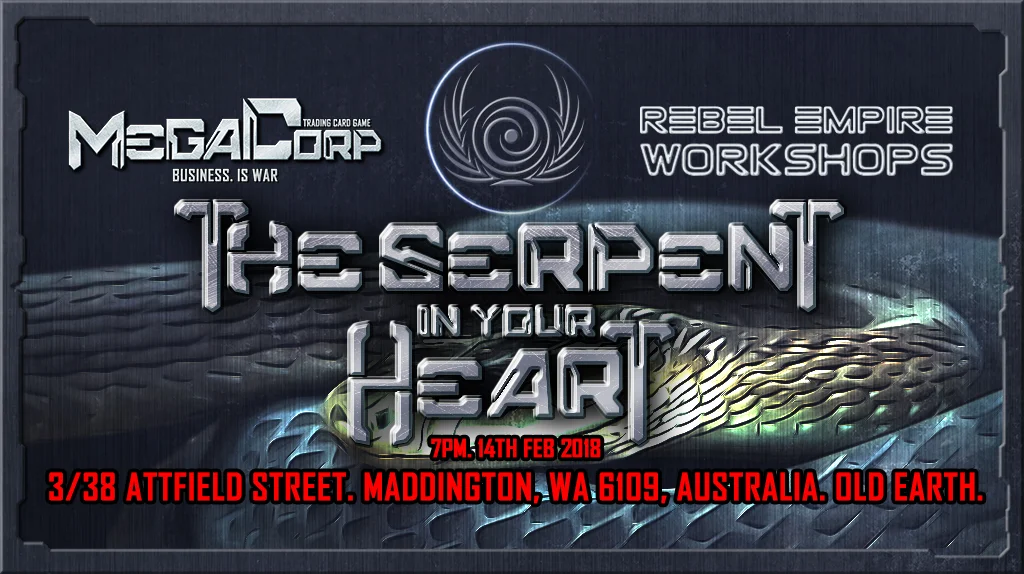 Ticket/Donation: The Serpent In Your Heart