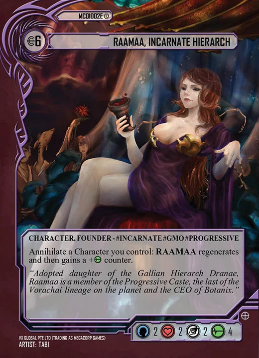 Raamaa, Incarnate Hierarch