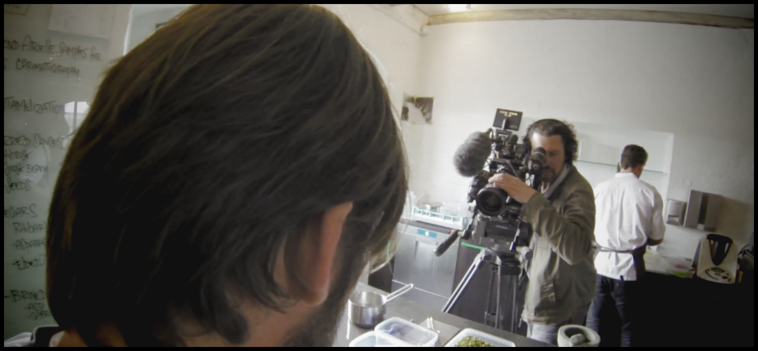 Filming René Redzepi