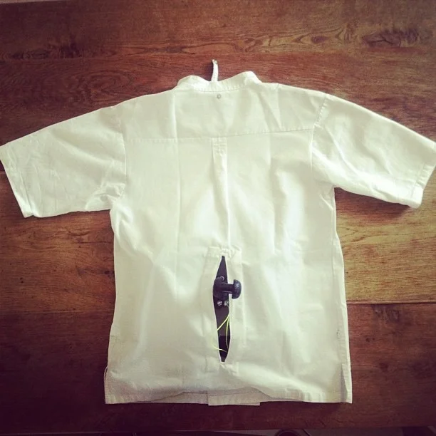 My mum make this customer made chef Jacket  