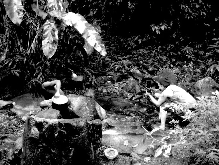 Man of the soil shoot