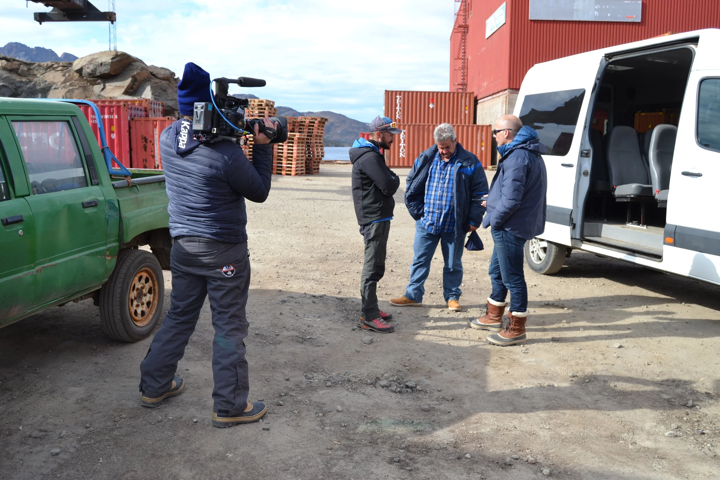 Filming in Greenland 2016
