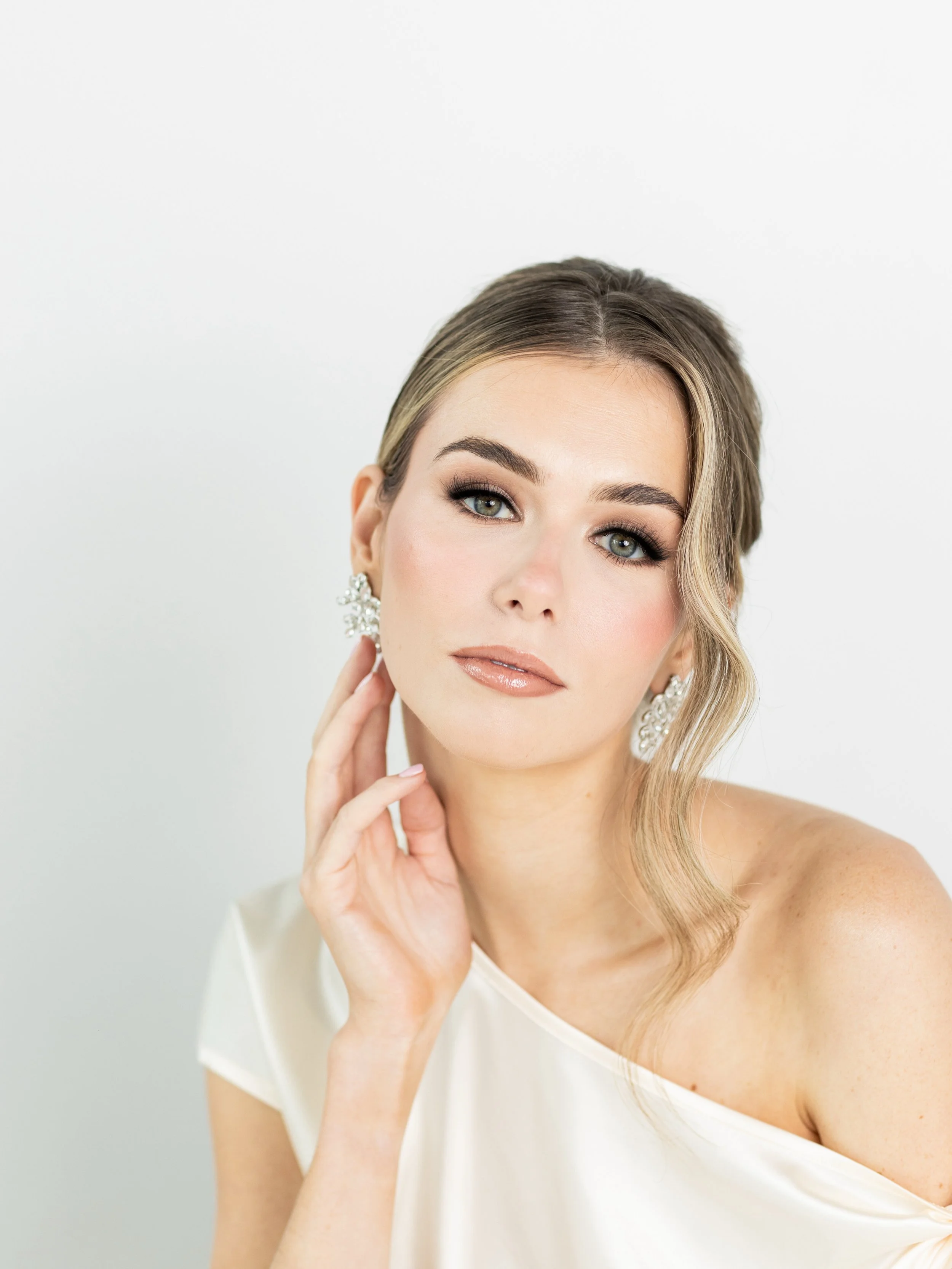 Timeless wedding makeup done by Jennifer of JMV Makeup Studio in Boston Massachusetts