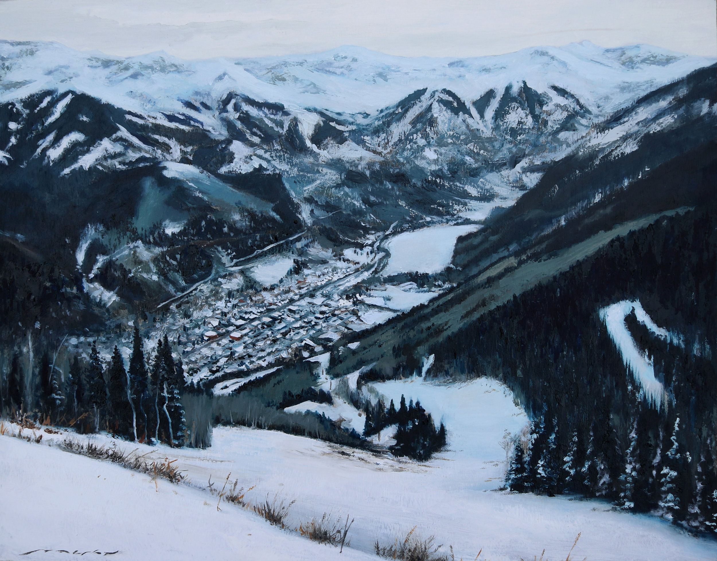 "A Cold Telluride Morning"