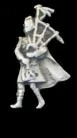Bagpiper Pewter Pin