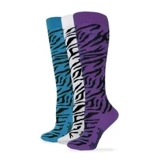 Wrangler Zebra Print Knee-Hi Socks