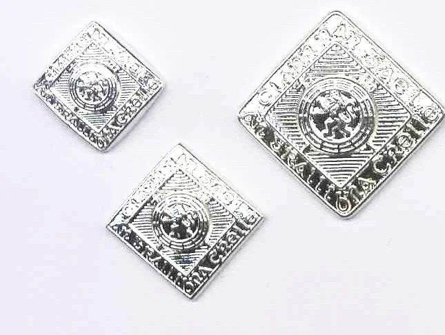 Rampant Lion Design - Sterling Silver