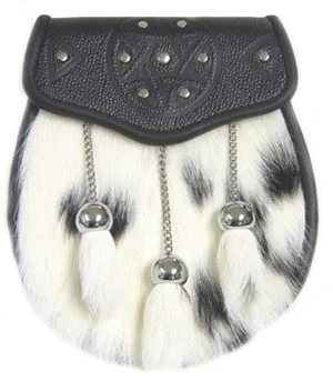 Semi-Dress Sporran - Clipped Calf